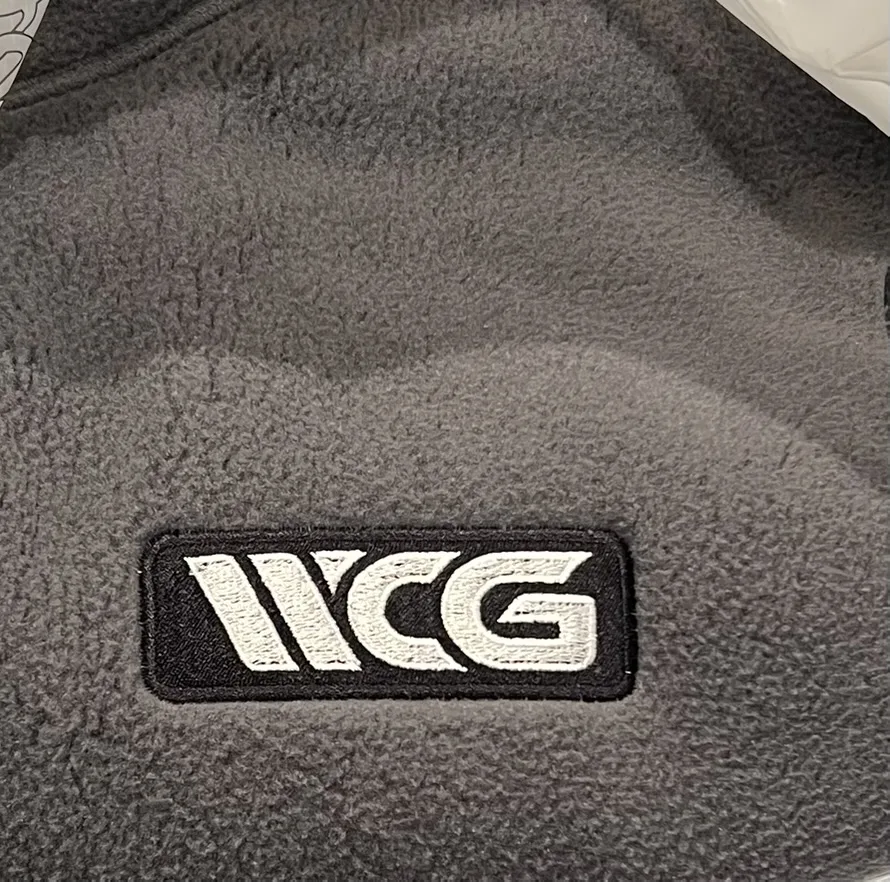 WCG fleece patch detail