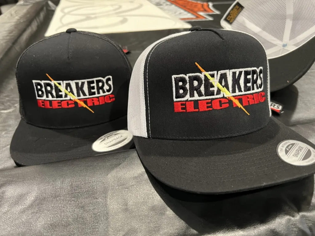 Breakers Electric trucker caps